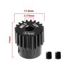GPM MG322T/0.5M 40Cr 鋼 22T 摩打齒 (模數:0.5mm, 摩打齒徑:3.175mm)