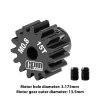 GPM MG315T/0.8M - 40CR 鋼製 15T 摩打齒