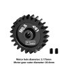 GPM MG324T/0.8M - 24T 鋼製摩打齒輪適用於 RC 摩打