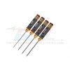 GPM NSD080 公制六角扳手套裝 4件組 1.5/2.0/2.5/3.0mm Ti 尖