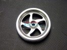 Kyosho Motor Cycle Alloy Rear Wheel (5 Swirl) - 1pc - GPM KM0505R