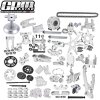 LOSI Promoto-MX 底盤 7075 鋁合金 升級全套 — GPM MX1000