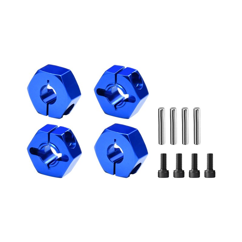 TRAXXAS MINI SLASH 6061-T6 Alloy Front And Rear Clamp Type Wheel Hub 12mm - GPM SLAM010