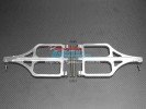 TRAXXAS Tmaxx 3.3 /Tmaxx 2.5 Alloy Front/Rear Upper Arm With Screws & Pin & Collars & E-clips -1pr set (Trx 2.5) - GPM TMX2054W