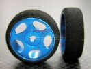 XMODS RADIO SHACK Rims Alloy Front Sinkage Rims (Star) With Foam Tires For XM, XME - GPM XM0503FGF