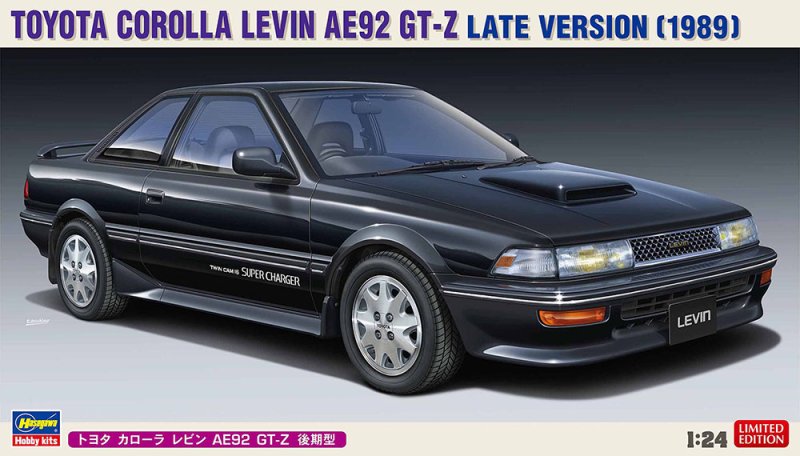 Hasegawa 20486 - 1/24 Toyota Corolla Levin AE92 GT-Z Late Version