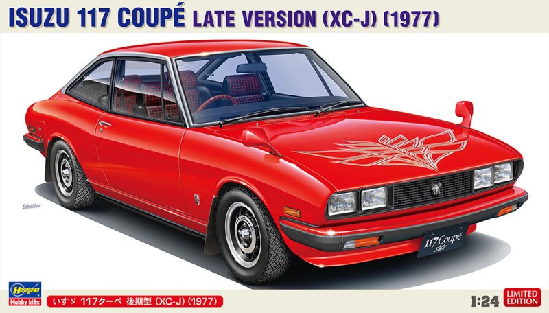 Hasegawa 20767 - 1/24 Isuzu 117 Coupe Late Version (XC-J) 1977