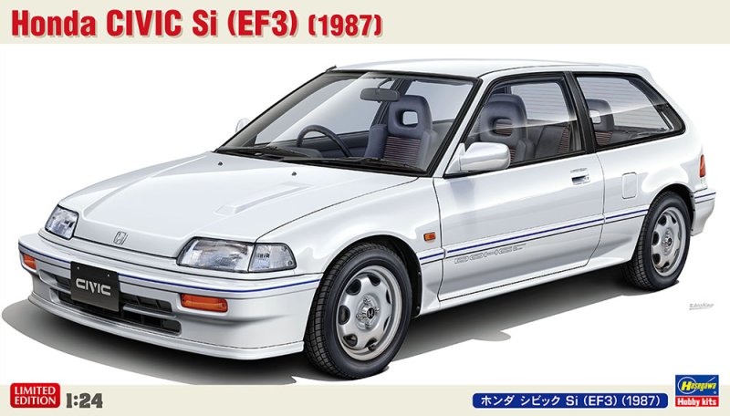 Hasegawa 20770 - 1/24 Honda Civic Si (EF3) (1987)