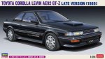 豐田 長谷川 20486 - 1/24 Toyota Corolla Levin AE92 GT-Z 後期版模型套件