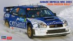 長谷川 Hasegawa 20707 - 1/24 富士掃把佬 Subaru Impreza WRC 2005-2006 瑞典拉力賽 模型套件