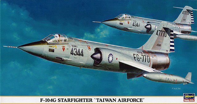 Hasegawa 09365 - 1/48 F-104G Starfighter (Taiwan Air Force)