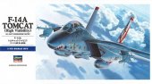 長谷川 Hasegawa 01533 - 1/72 F-14A Tomcat 美國海軍航母戰鬥機模型套件 (高可見度)