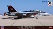 長谷川 Hasegawa 02429 - 1/72 F/A-18F Super Hornet VFA-41 Black Aces CAG 2022 模型套件