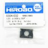 Hirobo HI0304032 Lepton Lex 16mm 走珠軸承座
