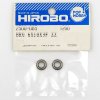 Hirobo HI2500065 6×10×3mm 法蘭走珠軸承 2 pcs