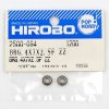 Hirobo HI2500094 法蘭型走珠軸承 4×7×2.5mm 2 件