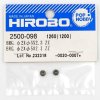 Hirobo HI2500098 走珠軸承 2x5x2.3mm 兩件裝 682ZZ