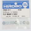 Hirobo HI2506011 平墊圈 3.5 x 9 x 1T，直升機零件用