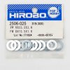 Hirobo HI2506025 平墊圈 8 x 15.5 x 1.6, 直升機通用配件
