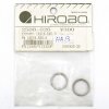 Hirobo HI2506026 平墊片 14 x 18.5 x 0.5T，2 件，直升機通用零件