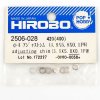 Hirobo HI2506028 直升機用扁平墊圈 3.9 x 5.8 x 0.1 mm