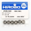 Hirobo HI2506040 4mm EX 墊圈 — 遙控直升機薄型間隔件