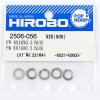 Hirobo HI2506056 平墊片 6 x 10 x 0.5T 不鏽鋼 平墊片配件