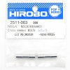 Hirobo HI2511003 交叉固定桿 M3 x 26 適用直升機通用零件