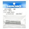 Hirobo HI2511022 十字連桿 M3 x 53 配件