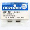 Hirobo HI2521104 COLLAR 3 X 6 X 12.5S — 直升機夾環