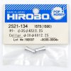 Hirobo HI2521134 固定襯套 3 x 6 x 12.25 直升機配件