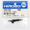 Hirobo HI2524003 連桿端銷 2 x 45, 10 pcs 適用於遙控直升機通用連桿備件