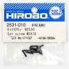 Hirobo HI2531010 M2 x 10 止付螺絲 10 pcs