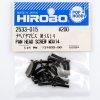 Hirobo HI2533015 十字盤頭螺絲 M3 x 14mm — 20件裝