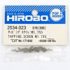 Hirobo HI2534023 M1.7 自攻螺絲 5mm 長度 20件裝，用於遙控直升機一般零件
