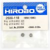 Hirobo HI2500118 走珠軸承 3 x 6 x 2.5 mm 2 件