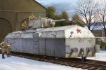 Hobby Boss 82912 1/72 蘇聯 Krasnaja Zvezda 裝甲列車模型套件