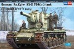 Hobby Boss 84819 德國 Pz.Kpfw KV-2 754(r) 坦克 1/48 比例模型套件