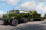 Hobby Boss 85513 1/35 烏克蘭 KrAZ-6446 拖頭連 MAZ/ChMZAP-5247G 半掛車 模型套件