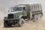 Hobby Boss 85506 1/35 俄羅斯 KrAZ-255B 軍用卡車模型套件