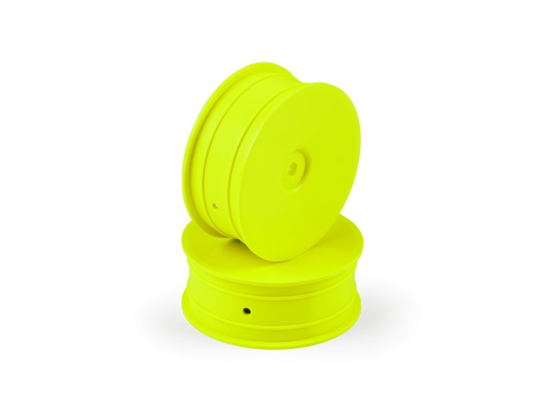 HUDY 803210-Y 1/10 OFF-ROAD Wheel - 2WD - Front - Yellow (2)