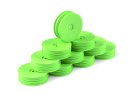HUDY 803221-G 1/10 OFF-ROAD Wheel - 2WD - Front - Narrow - Green (10)
