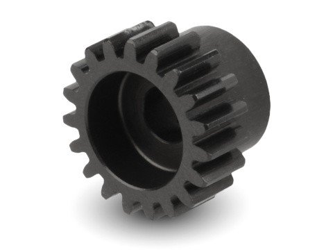 HUDY 294259 - Aluminium Pinion Gear - Hard Coated - 19T / 32 (MODUL 0.8)