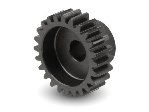 HUDY 294264 - Aluminium Pinion Gear - Hard Coated - 24T / 32 (MODUL 0.8)