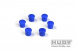 HUDY 195054-b 藍色 14mm 手柄蓋 (6件裝)