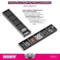 alt="HUDY 108192 Aluminium Parts Tray Narrow 215x50mm" title="HUDY 108192 Aluminium Parts Tray Narrow 215x50mm"