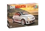 Italeri 3674S 1/24 比例 前置引擎前驅 塑膠拼裝套件 500 Abarth 2008