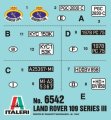 alt="Italeri 6542 - 1/35 Land Rover Series III 109 Guardia Civil" title="Italeri 6542 - 1/35 Land Rover Series III 109 Guardia Civil"