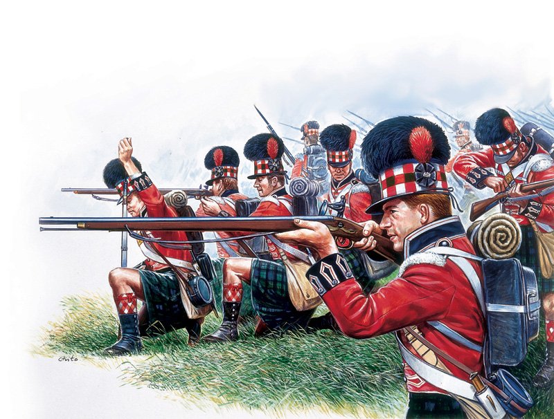 Italeri 6004 - 1/72 Highlander Infantry (Nap.Wars)