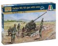 alt="Italeri 6122 - 1/72 Italian 90/53 Gun with Crew WWII" title="Italeri 6122 - 1/72 Italian 90/53 Gun with Crew WWII"